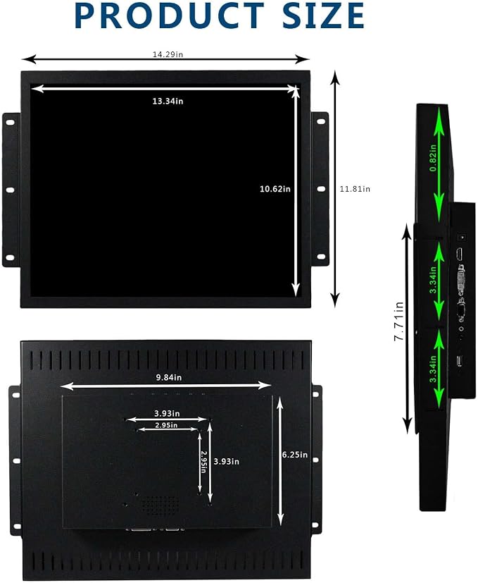 17'' 1280x1024 1000nits Touch Monitor