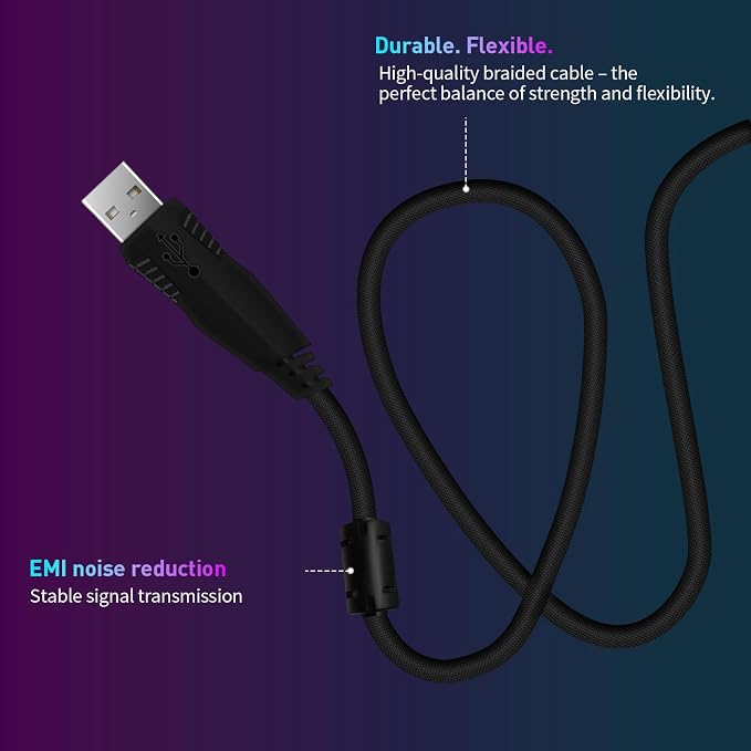 Wired Black Mouse