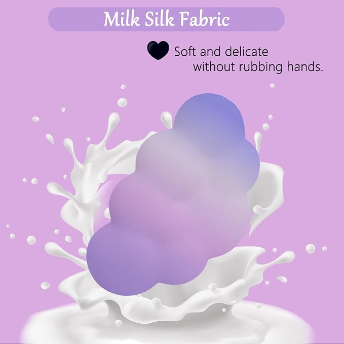 4pcs Purple Cloud