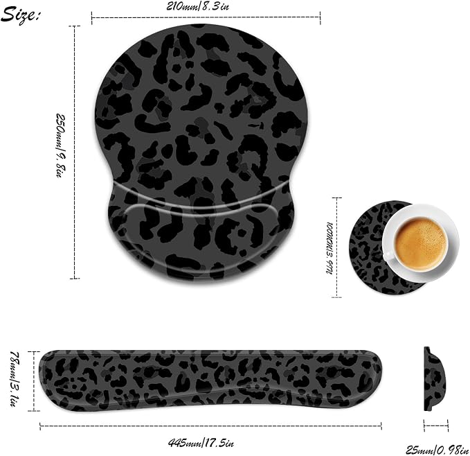 Black Leopard Print