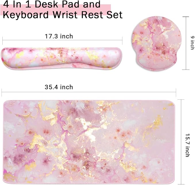 4 Pcs Pink