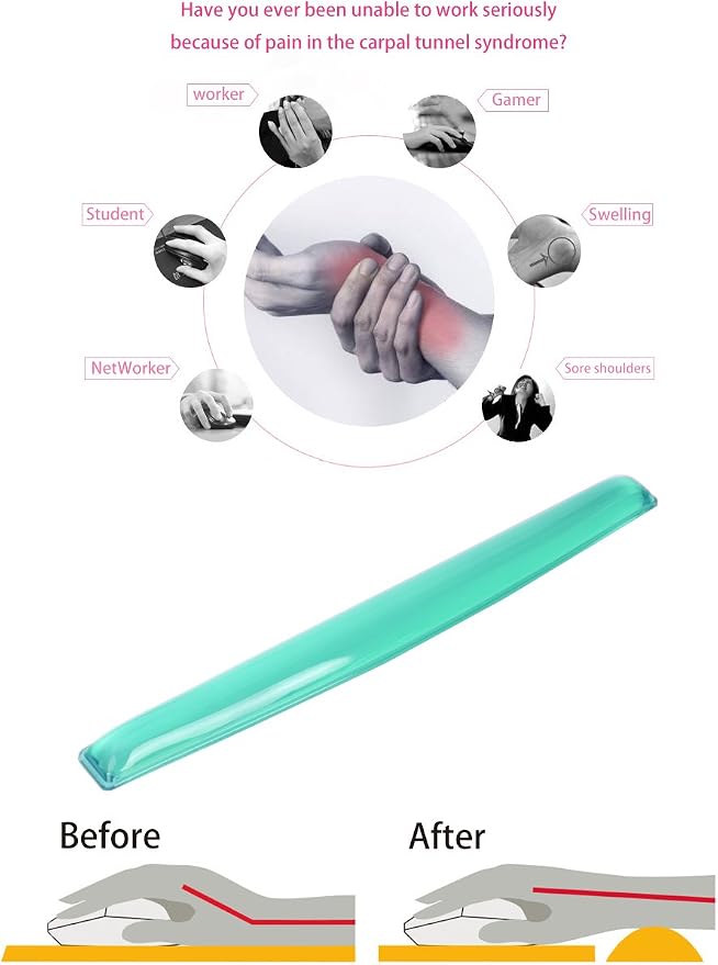 Green Wrist Rest Set-plus-(new Upgrade Packaging)