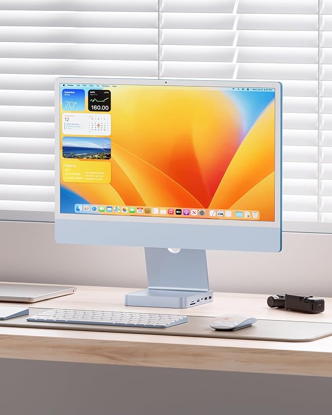imac usb c hub-bule