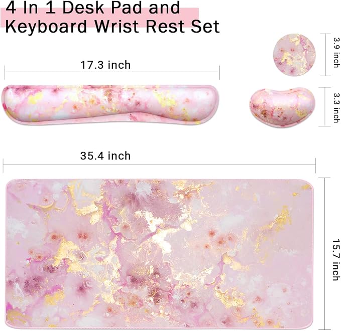 Pink Gold Marble