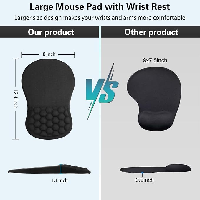Black Wrist Rest