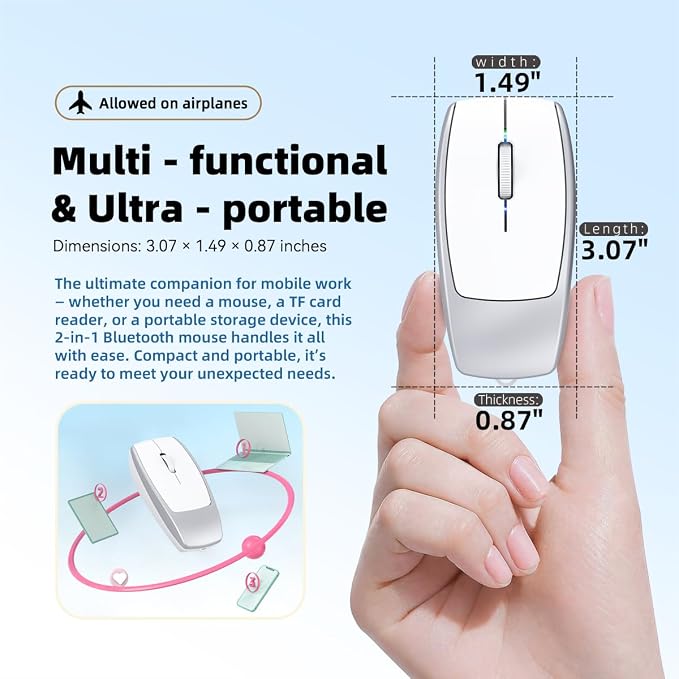 Silver / With 8GB TF Card