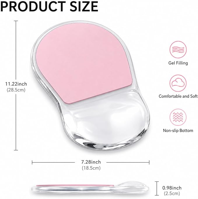Clear and Pink