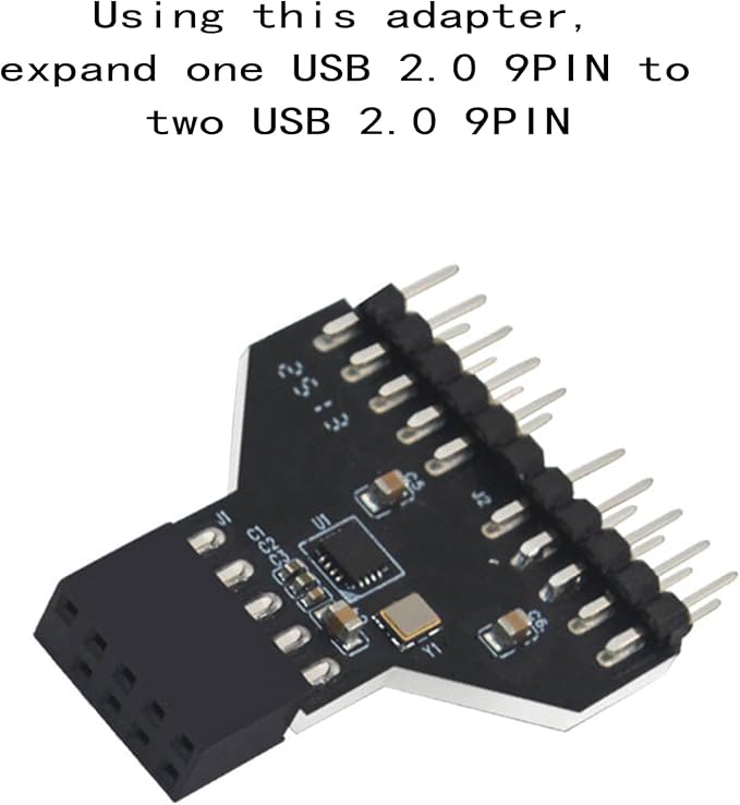9Pin-Dual 9Pin+2Cable