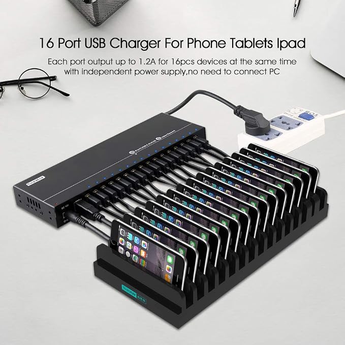 16 port usb3.0 120W