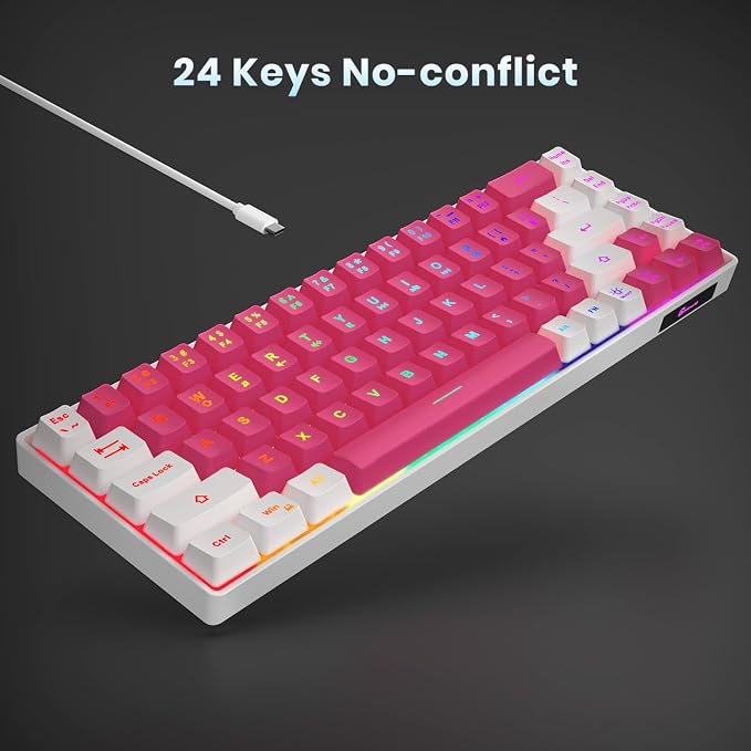 Pink-White