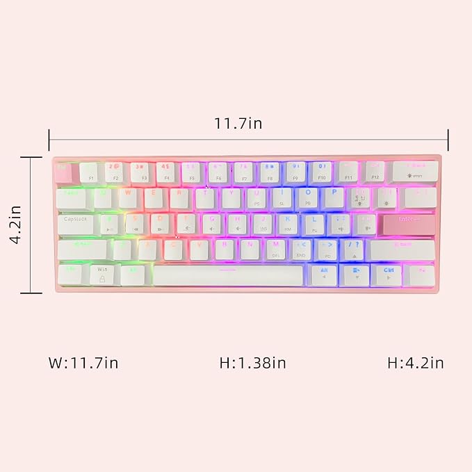 Pink/White