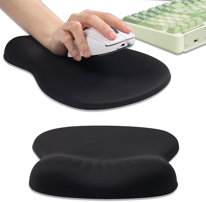 black mouse pad