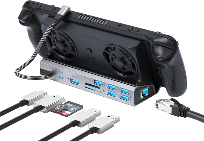 13-in-1 Dual Cooling Fan