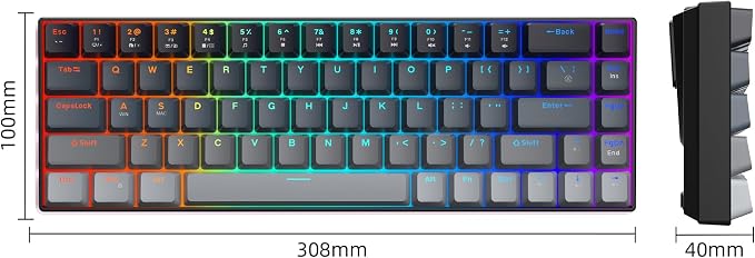 Gradient Black/Red Switch