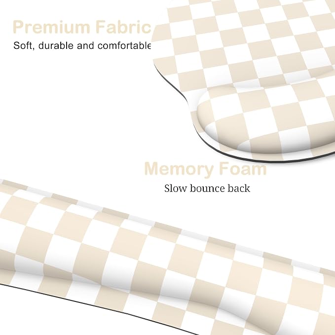 Beige Checkered