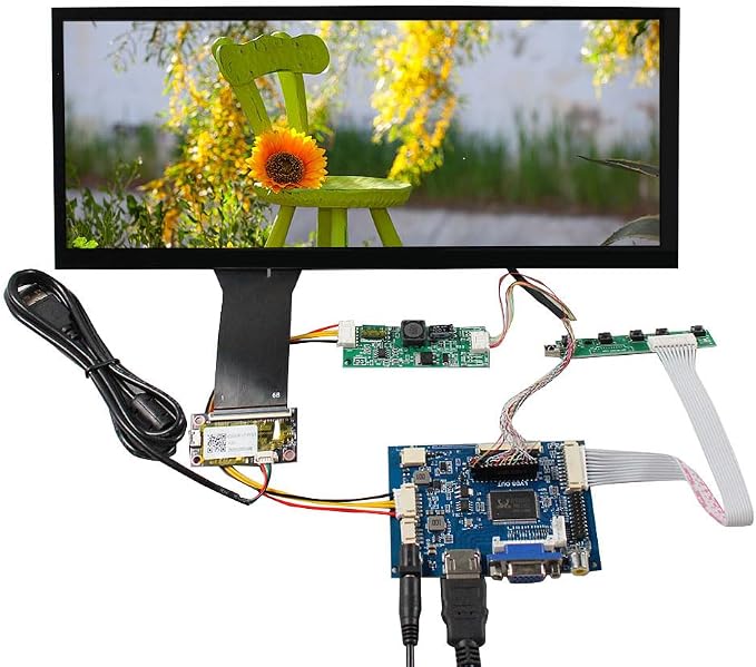 12.3'' touchscreen + board