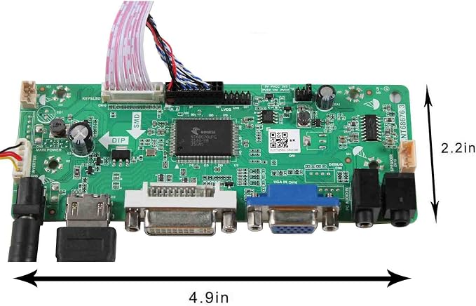HDMI DVI VGA Board + G084SN05