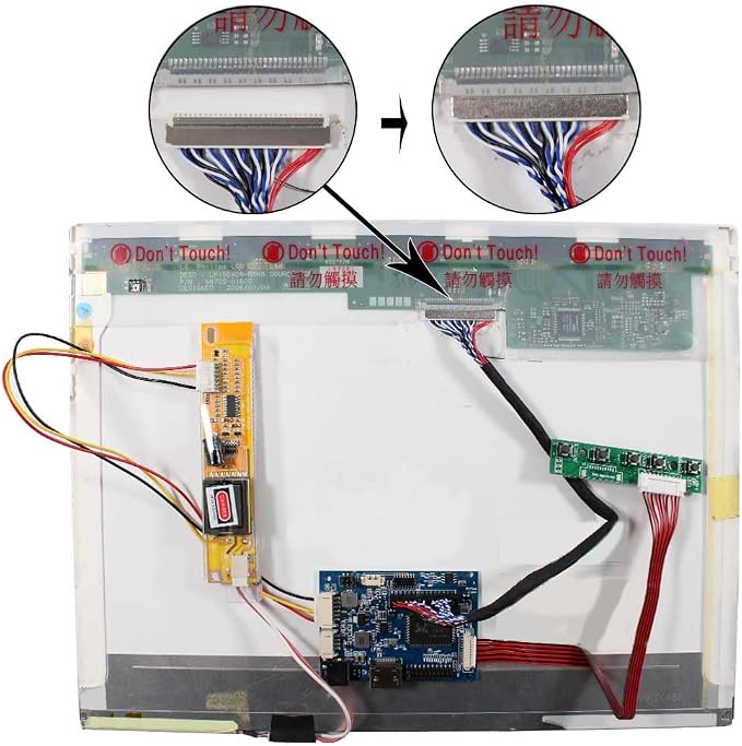 For 1280x800 LVDS LCD Screen