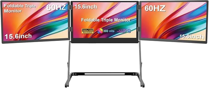 15.6'' Triple Monitor