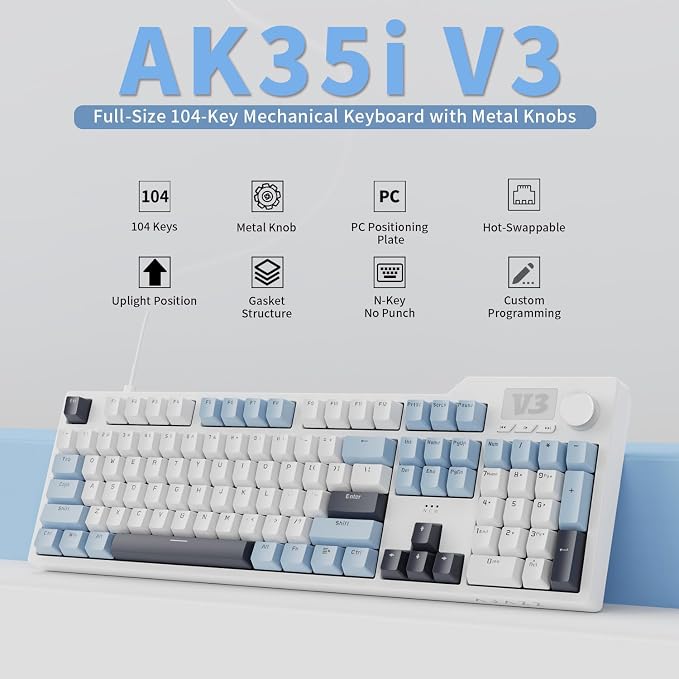 AK35i V3 Blue Wired
