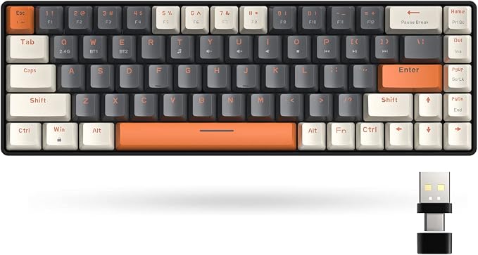 Grey & Orange/Red Switch