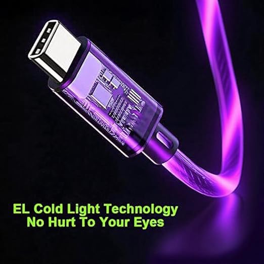 USB A TO C Purple