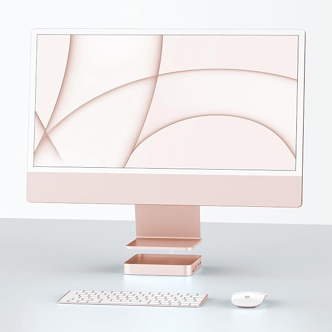 imac usb c hub-pink