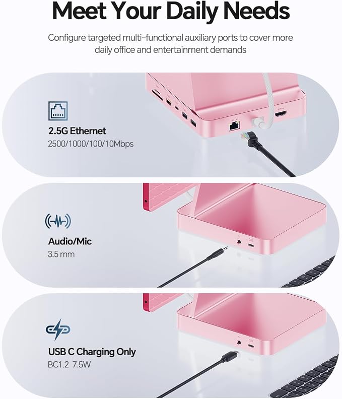 iMac Dock- Pink