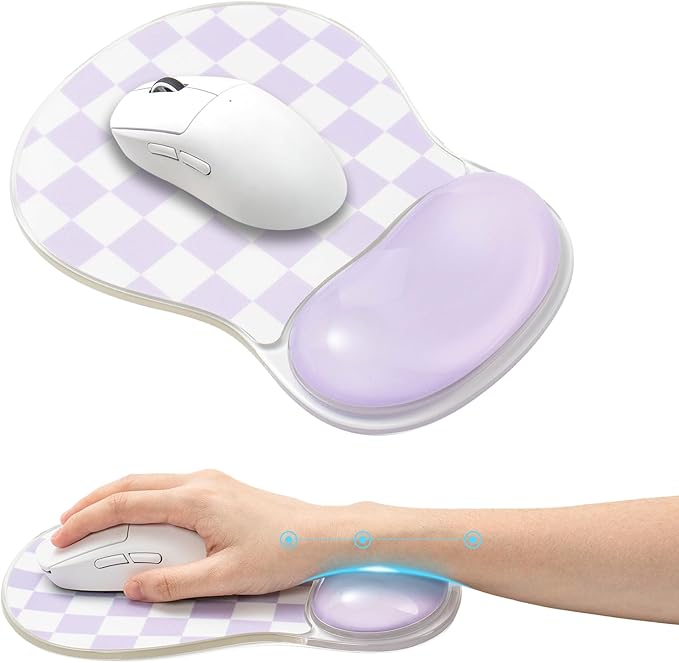 Purple White Checkered