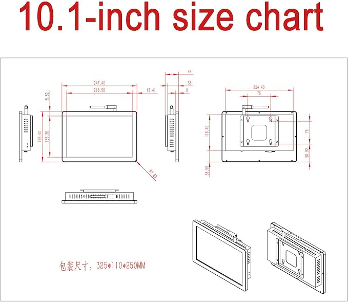 10.1in