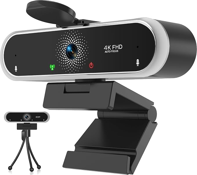 4K WEBCAM Black