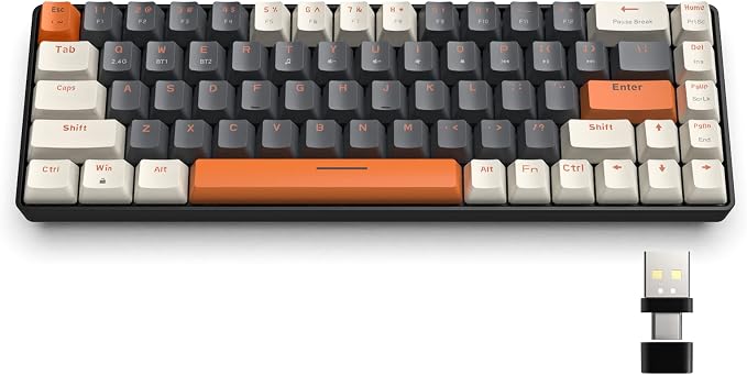 Grey & Orange/Red Switch