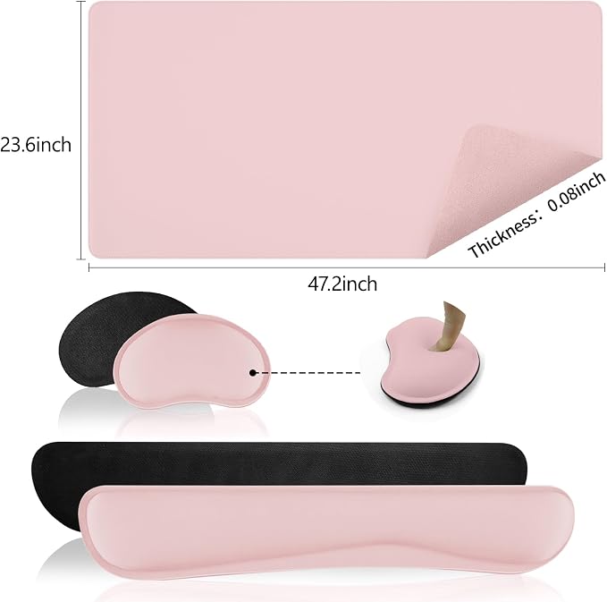 Pink-wrist Rest