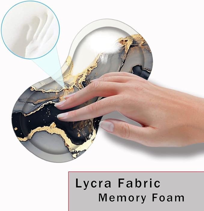 Black Gold Marble