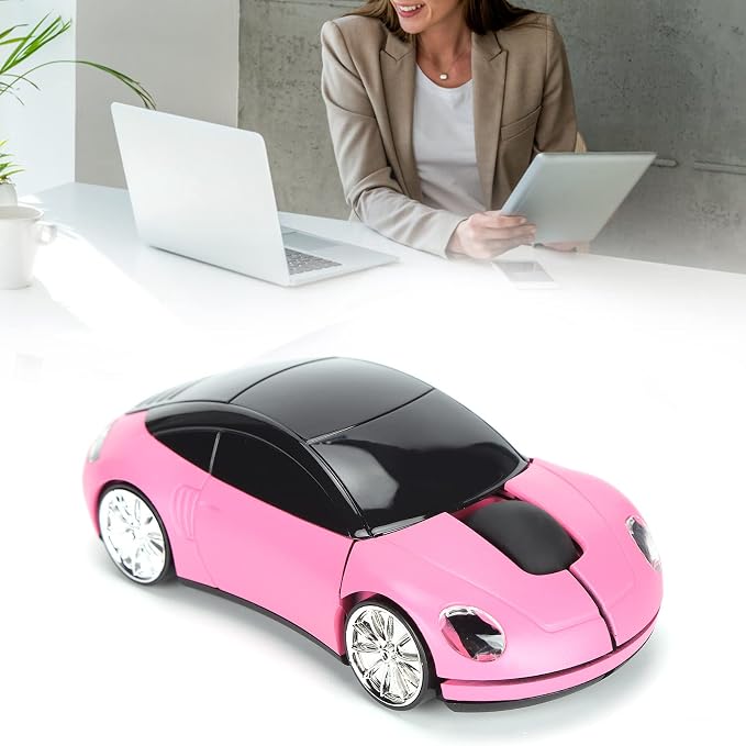 Car Shape Mouse(Pink)
