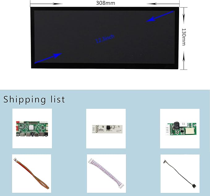 VS-56S2 LCD Board & Multimedia supports MP4