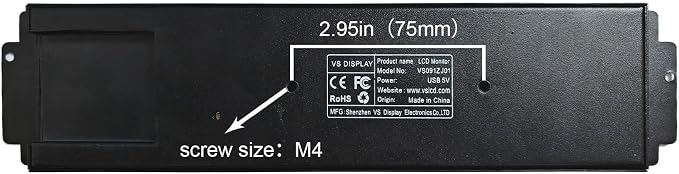 9.1'' Black for D32 PC Case