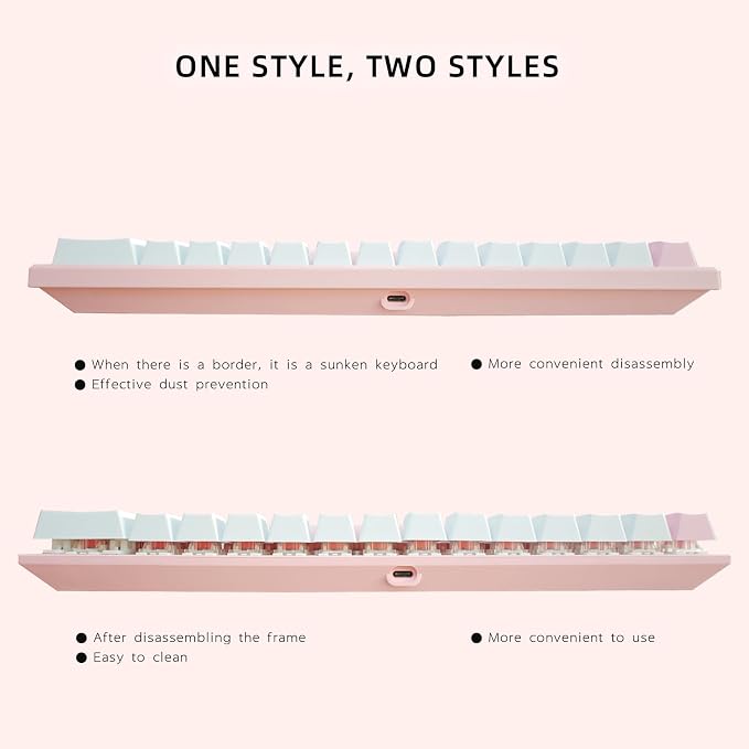 Pink/White