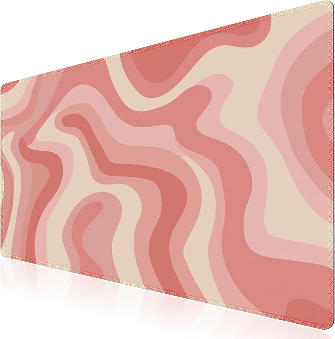 Pink Topographic