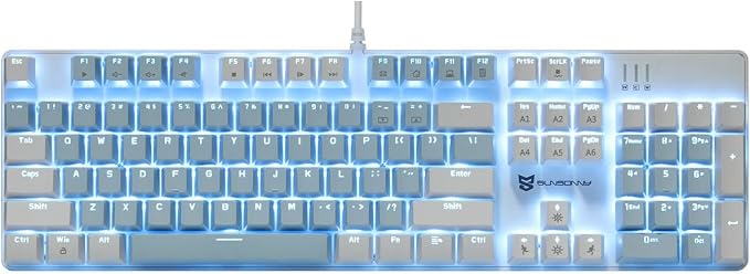 Blue Switch Blue & White