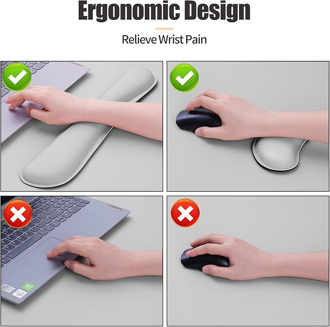 Light Grey-wrist Rest