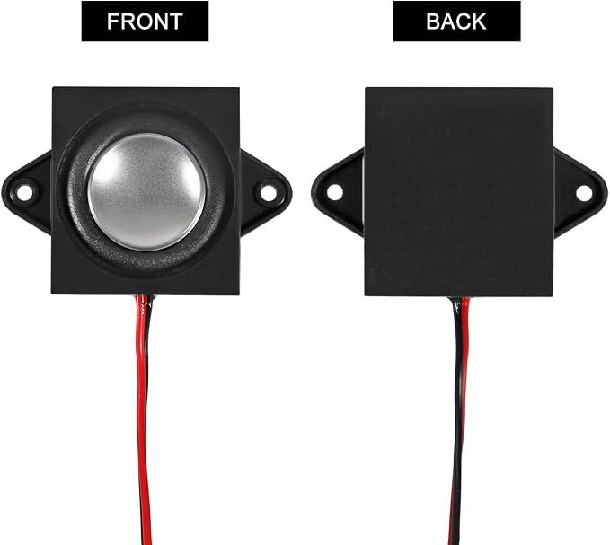 6Pcs 3W 8O JST-PH2.0 Interface(square)