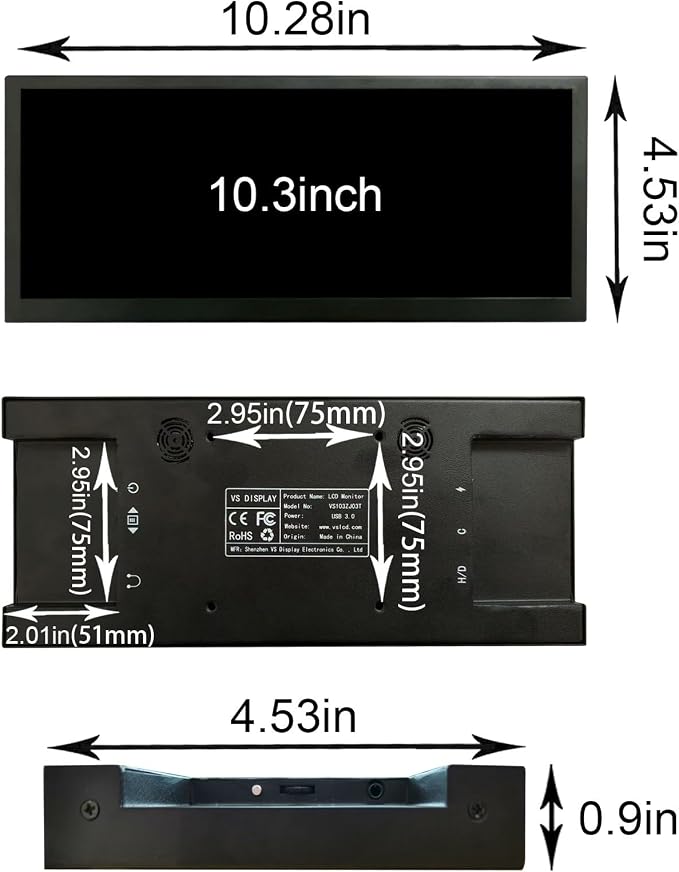10.3'' Touch Monitor 850 Nits