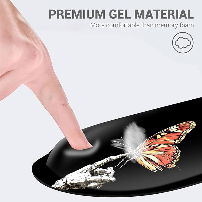 23 Skeleton Hand and Butterfly