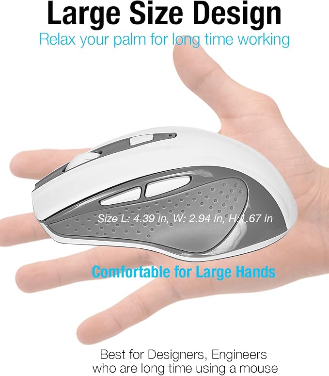 2.4G/ AA Battery Mouse-Gray