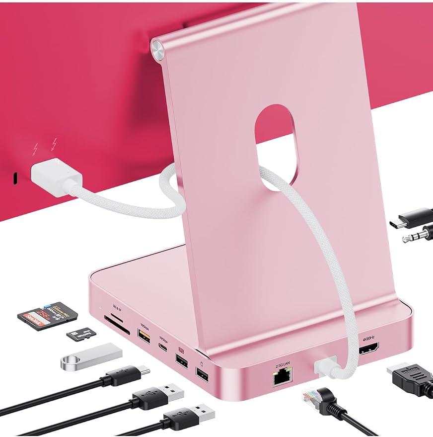 iMac Dock- Pink