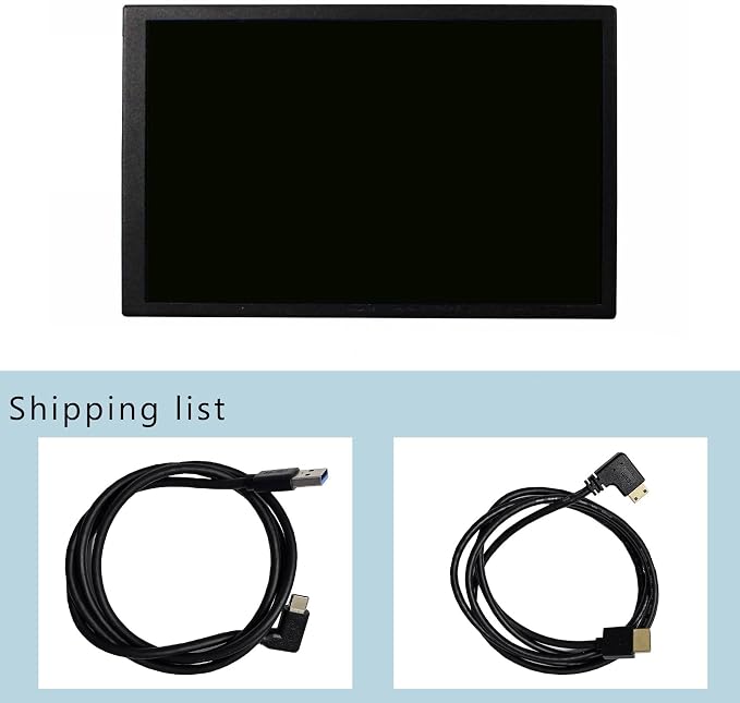 8'' LCD Black