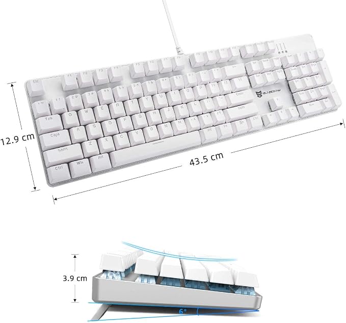 Blue Switch White
