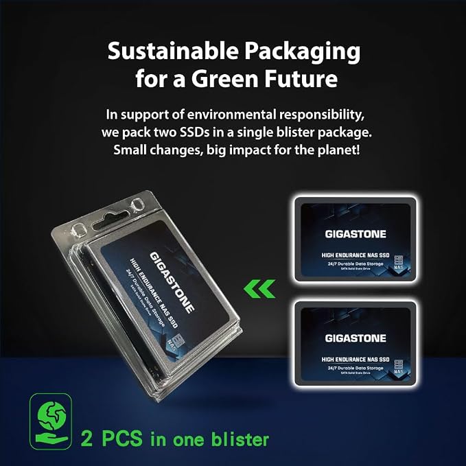 1TB HIGH ENDURANCE NAS SSD 2-Pack
