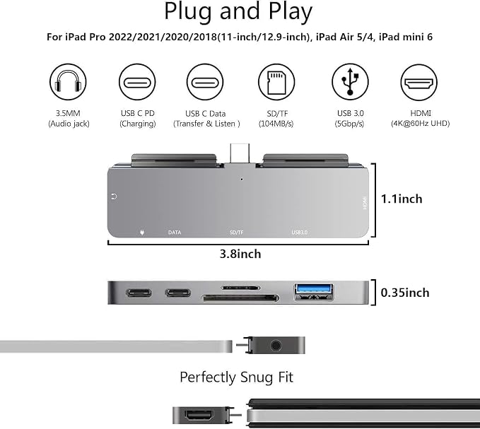 7 in 1 4K60Hz